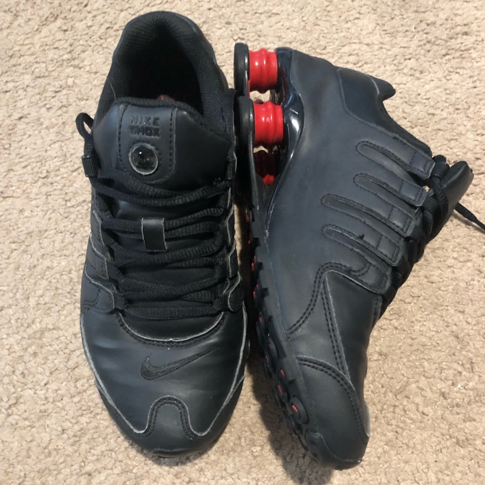 Nike Black and Red Women's Shoes